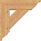 Ekena Millwork Traditional Traditional Smooth Bracket w/ Offset Brace, Western Red Cedar, 7 1/2"W x 24"D x 24"H BKT0806X24X24TRA01SWR - alternate 2